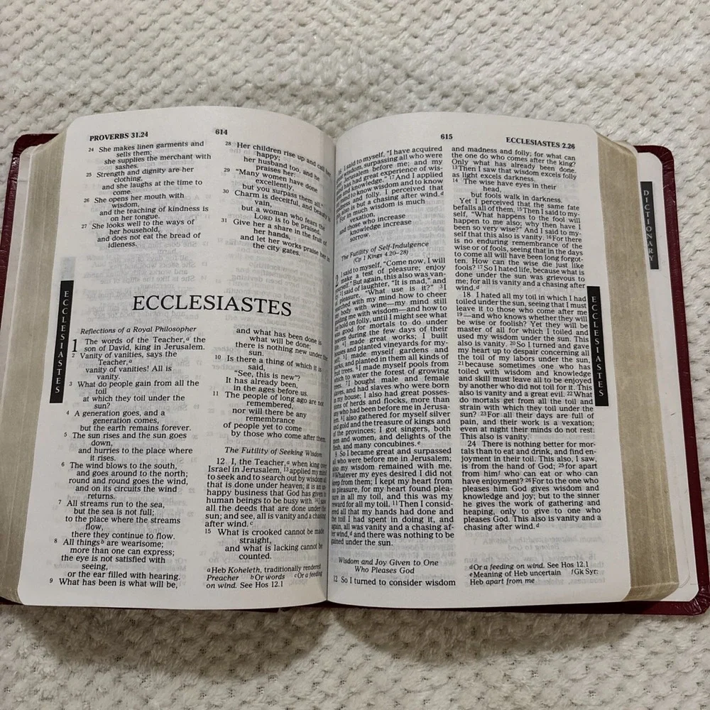 N/A holy bible